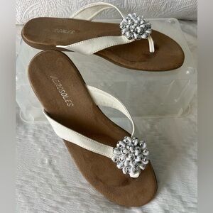 AEROSOLES Storm Cloud Sandals Women’s Size 8.5